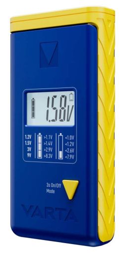 Тестер Varta LCD Digital Battery Tester - Вашият Виртуален Гарант за Надеждност на Батериите