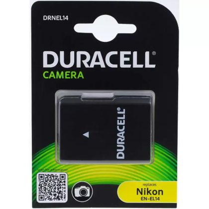 Батерия Duracell за Nikon EN-EL14 1100mAh – Мощност и надеждност за всяка снимка!