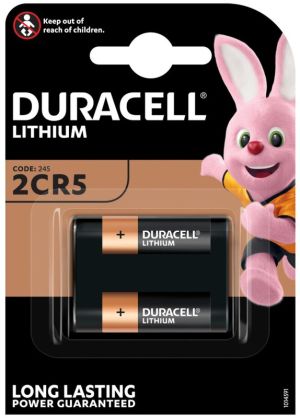 Duracell 2CR5 – Високоефективна фото литиева батерия DL245 | Дълготрайна мощност