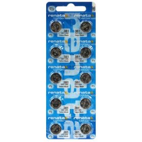 Сребърна батерия (за часовник) Renata 381 / SR1120SW