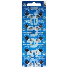 Гарантирано дълготрайна мощност със сребърната батерия Renata 346 / SR712SW от BATERIIKI.COM