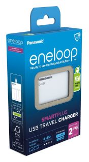 Зарядно устройство за батерии + power bank - Ni-MH Panasonic Eneloop BQ-CC87 ECO