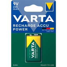 Varta R2U 6F22 9V Ni-MH 200 mAh 8,4V презареждаща се батерия