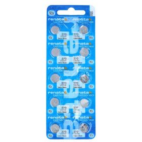 Избери надеждността на Renata 370 сребърна батерия за безгрижно използване на твоите устройства