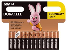 Зареди се с енергия с Duracell Basic LR03 AAA алкални батерии в блистер от 12 броя