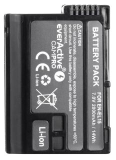 Зареди се за приключенията с EverActive CamPro - Надеждна замяна на Nikon EN-EL15 Батерията