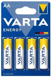 4 бр. Varta ENERGY LR6 AA алкални батерии