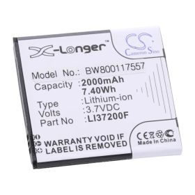 Оставете забавленията да продължат с Li-Ion батерия 2000mAh за вашия Medion Life X4701