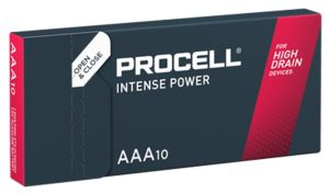 Издържливост и мощност в едно: 10 броя Duracell Procell Intense LR03 AAA батерии в онлайн магазин BATERIIKI.COM!