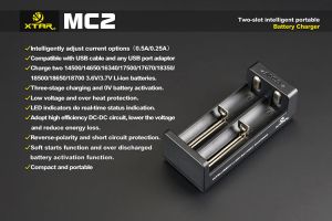 Xtar MC2: Зареждайте своята мощ със зарядно устройство за цилиндрични Li-ion 18650 батерии