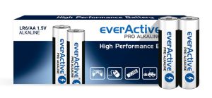 Издръжливи и надеждни: 10 бр. everActive Pro LR6 / AA алкални батерии за дълготрайна енергия | BATERIIKI.COM