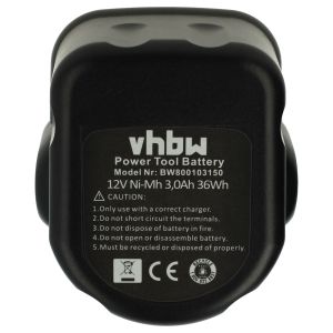 Силна енергия за вашия Dewalt: Батерия с висока производителност, заменяща Dewalt DC9071 - 3000mAh, 12V, NiMH, на BATERIIKI.COM