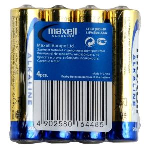 Maxell Alkaline LR03/AAA - Алкални Батерии: Надеждният Избор за Неограничена Енергия в икономична опаковка