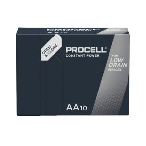 Duracell Procell Constant AA LR6 - Надеждни и Мощни Алкални Батерии - Пакет от 10 бр.