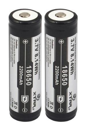 XTAR 18650: Вашият Надежден Партньор в Енергията - Зареждаща се Li-ion Батерия с 2200mAh Капацитет и Защита