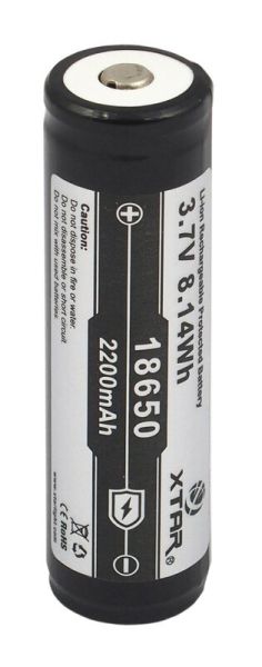 XTAR 18650: Вашият Надежден Партньор в Енергията - Зареждаща се Li-ion Батерия с 2200mAh Капацитет и Защита