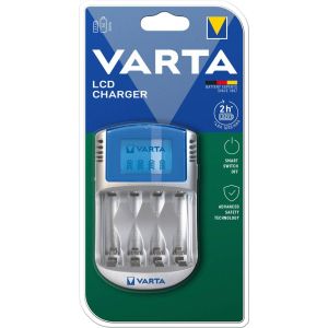 Varta LCD Charger 12V&USB - Интелигентно Зареждане за Бързо и Безопасно Възстановяване на Вашите Батерии АА и ААА