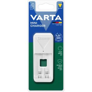 Varta Mini Charger: Компактно и Мощно зарядно за батерии - Зареждайте Бързо и Лесно Вашите Батерии АА и ААА