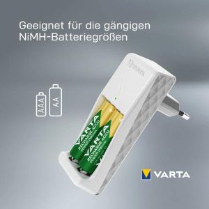 Varta Mini Charger: Компактно и Мощно зарядно за батерии - Зареждайте Бързо и Лесно Вашите Батерии АА и ААА