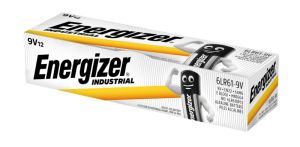 12бр. Energizer Industrial 6LR61 9V Алкални Батерии - Най-Мощната Енергия за Вашите Технологични Устройства