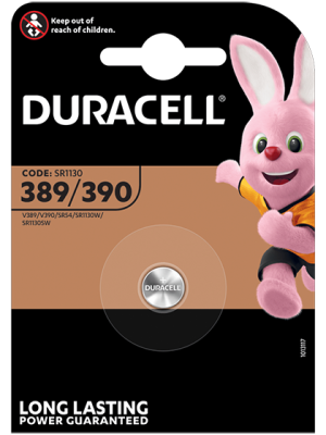Duracell 389/390 SR1130SW - Сребърна Батерия за Часовници и Електроника