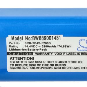 Издръжлива и Мощна Батерия за Прахосмукачка Xiaomi Roborock, Dreame D9, Mijia, BRR-2P4S-5200S - 5200 mAh Li-Ion