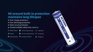Презареждаеми Li-ion батерии Xtar R03 / AAA - 1.5V - 680mAh - Надежно и Устойчиво Захранване за Вашите Устройства - BATERIIKI.COM