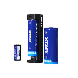 Xtar MC1 USB-C: Професионално зарядно устройство за цилиндрични Li-ion батерии със скоростно зареждане и пълна защита - BATERIIKI.COM