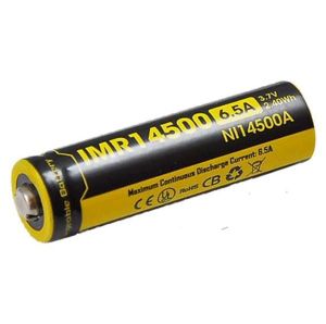 Литиево-йонна батерия AA 14500-IMR 650 mAh Nitecore - Надежно захранване с висока производителност