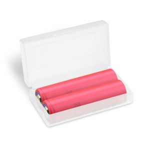 2бр. Презареждаеми 18650 Li-ion Батерии Panasonic / Sanyo NCR18650GA - 3450mAh, Висока Мощност в Удобен Контейнер