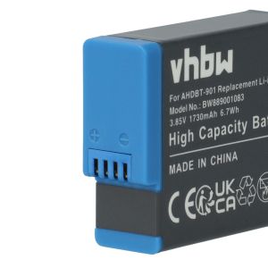Съвместима Батерия 1730mAh за GoPRO Hero 9 / 10 / 11 / 12 Li-ion Premium AHDBT-901 / GoPro SPBL1B / GoPro AHDBT-901+