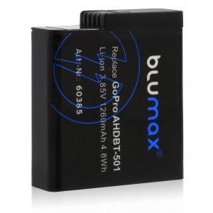 Съвместима Батерия за GoPRO Hero 5 / 6 / 7 / 8 Li-ion Premium AHDBT-501 1260mAh