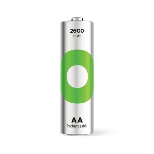 4 бр. презареждаеми батерии GP ReCyko AA Ni-MH 2600mAh – Зареждай, Използвай, Рециклирай: Иновация в Силата на Енергията от BATERIIKI.COM