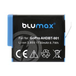 Оригинална Батерия Blumax за GoPro Hero 9/10/11 - AHDBT-901 – Висок Капацитет и Защита - 1730mAh Li-Ion