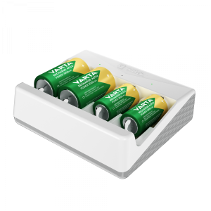 VARTA 57658 Универсално Зарядно устройство за батерии – Модерено и мултифункционално за Всички Ваши Батерии - AA/AAA/9V/C/D