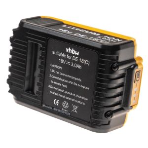 Мощна Li-Ion Батерия за Dewalt – Заместител на DCB182, DCB180, DCB181-XJ, 3000 mAh, 18 V