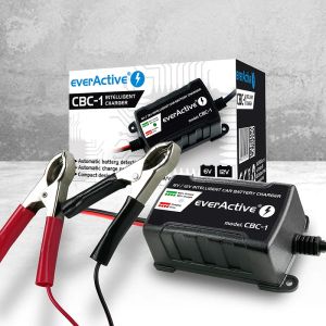 Мултифункционално зарядно устройство everActive CBC-1 v2 – Идеално решение за 6V/12V автомобилни, мотоциклетни и AGM батерии и акумулатори