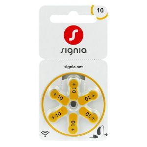 Прецизно и Екологично: 6 бр. Батерии за Слухов Апарат 10 Signia 10 MF - Осигурете Невероятно Ясен Звук