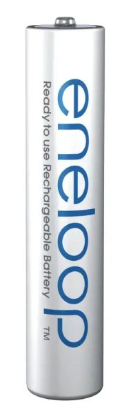 2 броя Акумулаторни Батерии Panasonic Eneloop BK-4MCDE AAA 800mAh – NiMH, готови за употреба