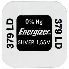Сребърно-оксидна батерия ENERGIZER 379 / SR521SW 1.55V – 1 бр. в блистер