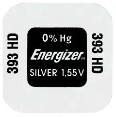 Батерия ENERGIZER Silver 393 – Мощност, на която можеш да разчиташ дори в най-малкия размер!