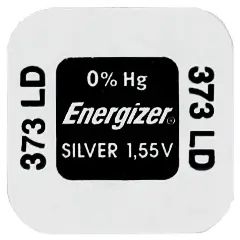 Батерия ENERGIZER Silver 373 – Миниатюрна мощност за максимална прецизност в часовници и електроника