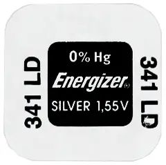 Прецизна сребърна батерия ENERGIZER Silver 341 – за висококласни часовници и миниатюрни устройства