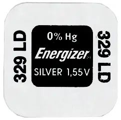 Сребърна Батерия ENERGIZER Silver 329 – Миниатюрна мощ за прецизни устройства