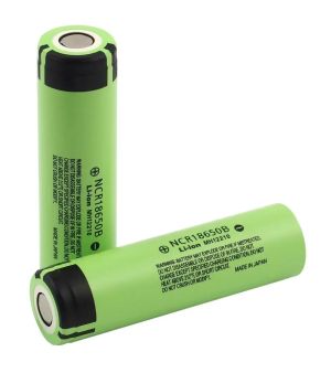 2бр. Li-Ion батерии Panasonic NCR18650B 18650  3400mAh, 3.6V – без защита, в кутия