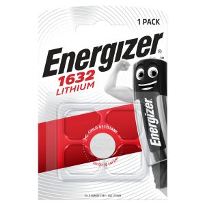 Energizer Lithium CR1632 – литиева батерия 3V, дълготрайна мощност | BATERIIKI.COM
