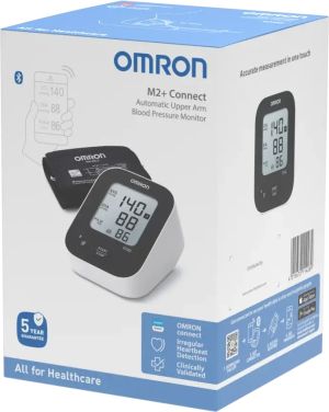 OMRON M2+ Connect HEM‑7188T1‑LE – интелигентен апарат за кръвно с Bluetooth и клинична точност