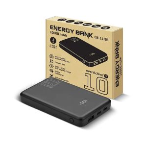 Външна батерия everActive EB‑11QB 20W 10000mAh – ултралека, мощна и съвместима с всички устройства