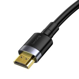HDMI - HDMI кабел Baseus Cafule CADKLF-E01 – 1 м, HDMI 2.0, 4K@60Hz, 18 Gbps, 3D